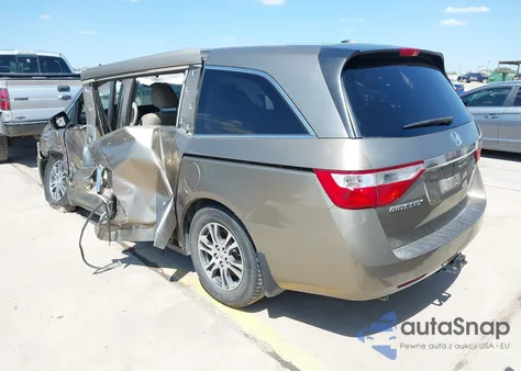 2011 Honda Odyssey Ex-L from USA, damaged, VIN 5FNRL5H60BB006163